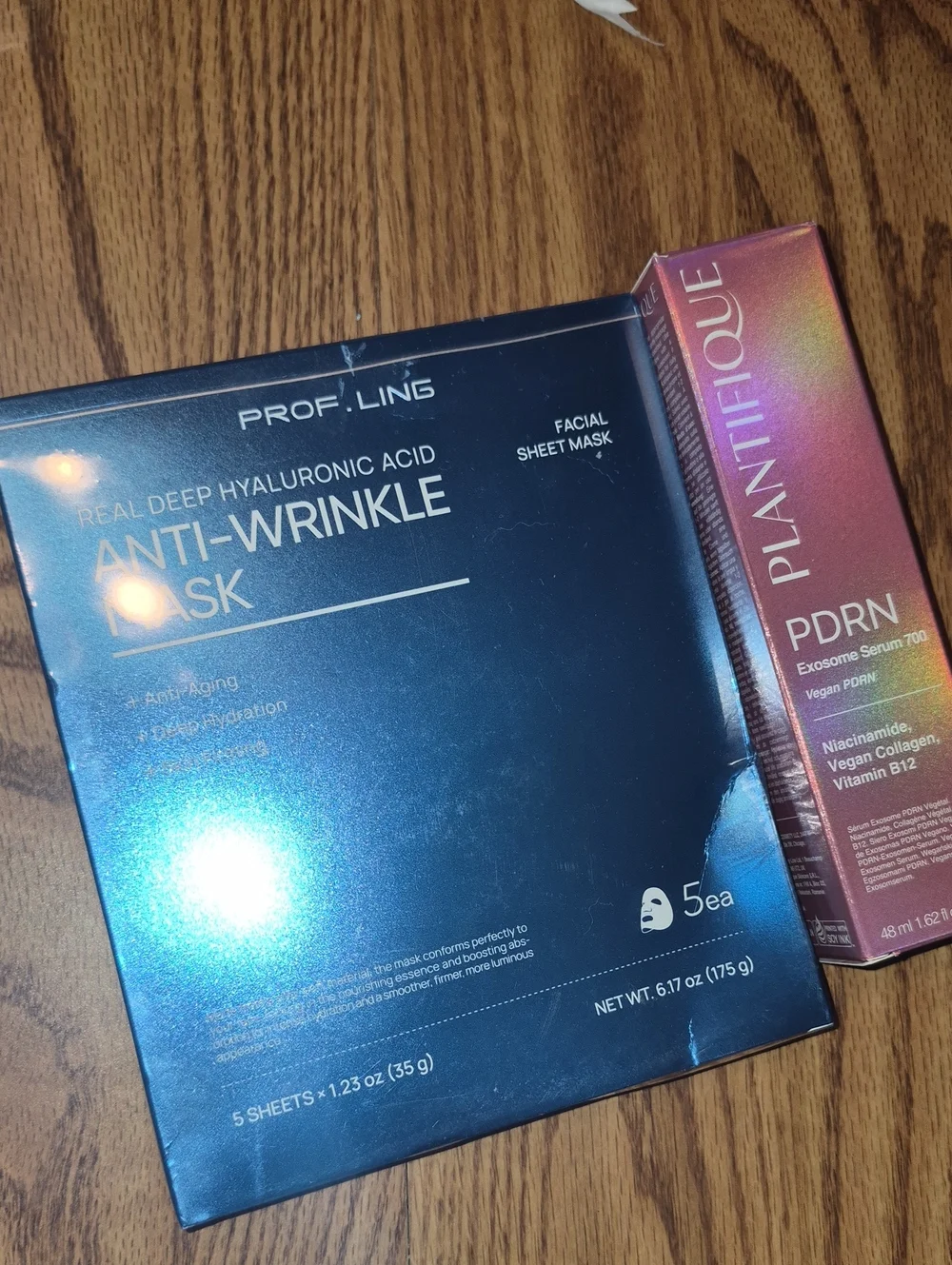 Real Deep Hyaluronic Acid Anti-Wrinkle Mask Bundlr Nwt